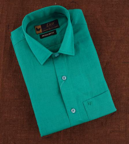 PL COTTON XLINEN DYED READYMADE SHIRT 38 FS
